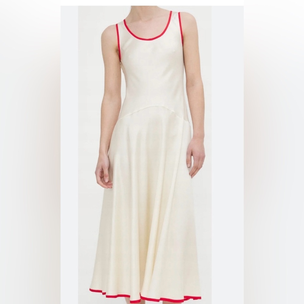 NWOT Weekebd Max Mara Label-cut‘Phantasie’ Collection Maxi Dress Summer/Vacation